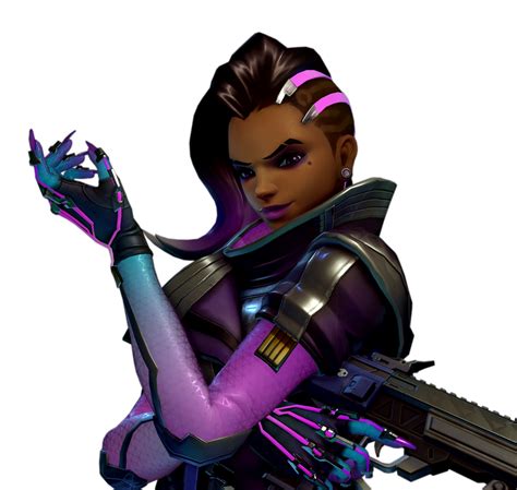 [Overwatch] Sombra (Render) by PopokuPinguPop90 on DeviantArt