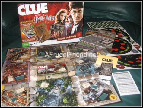 Hasbro's Harry Potter Clue Game - Clue taken to another level ...