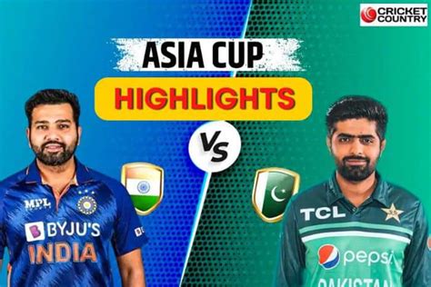 India vs Pakistan VIDEO Highlights, Asia Cup 2022: Hardik Pandya ...