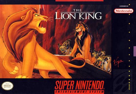 Disney's Lion King SNES Super Nintendo