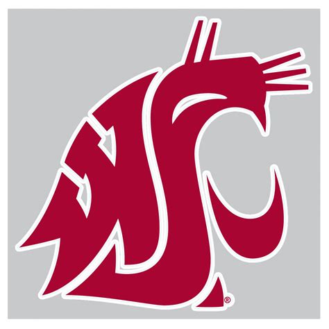 WSU Cougar Logo 8X8 Vinyl Decal – Cougarwear