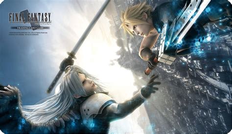 Download Sephiroth Against Cloud Strife Wallpaper | Wallpapers.com