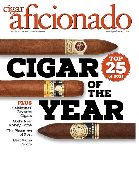 Cigar Aficionado Magazine January - February 2022 - Cigar Hut