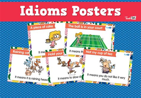 Idioms Posters :: Teacher Resources and Classroom Games :: Teach This