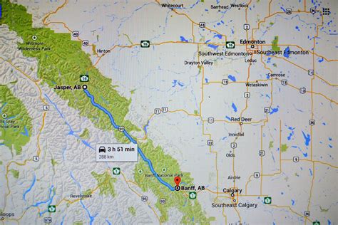 Jasper National Park Map - United States Map