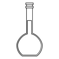 Volumetric flask Icon - Free PNG & SVG 889614 - Noun Project