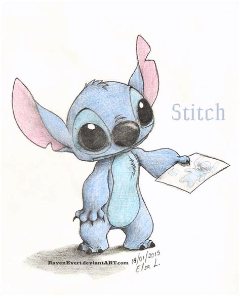 Stitch | Stitch drawing, Lilo and stitch drawings, Stitch disney