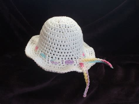 Kid's Crochet Sun Hat Pattern | AllFreeCrochet.com