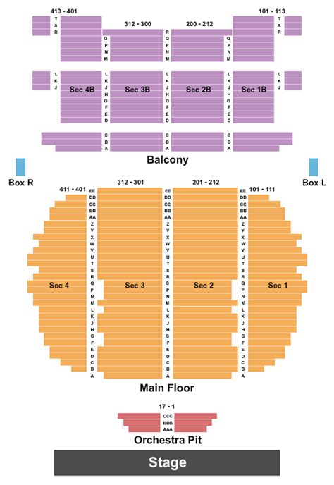 Rialto Square Theatre Seating Chart & Maps - Joliet