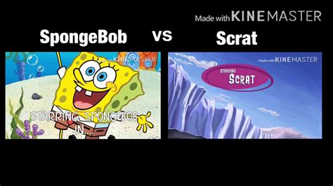 A jet_mousseau Presents | SpongeBob Vs. Scrat in: Gone Nutty (2020 ...