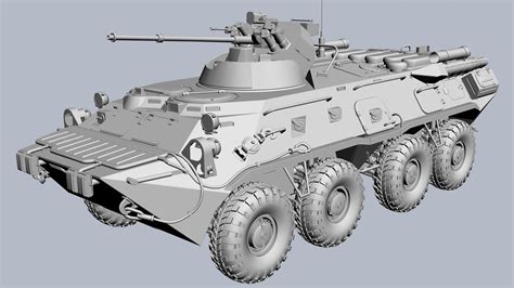 BTR-82A 3D Model $150 - .3ds .dxf .fbx .flt .lwo .max .obj .xsi - Free3D