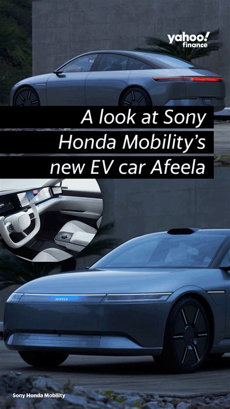 Sony Honda Mobility unveils new EV car brand Afeela at CES 2023 | Yahoo ...