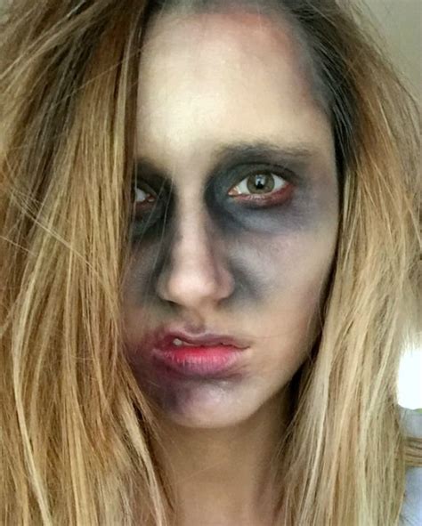 Easy Zombie Makeup for Halloween - Thisblissfulmoment.doc #halloween # ...