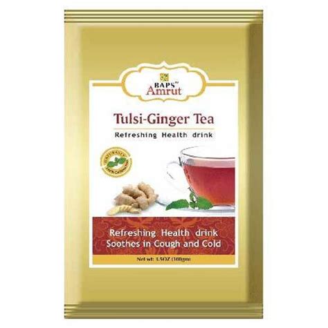 Tulsi Ginger Tea at Best Price in Sabarkantha, Gujarat | BAPS Swaminarayan Herbal Care