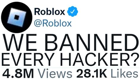 Did Roblox Just BAN Every Hacker?... - YouTube