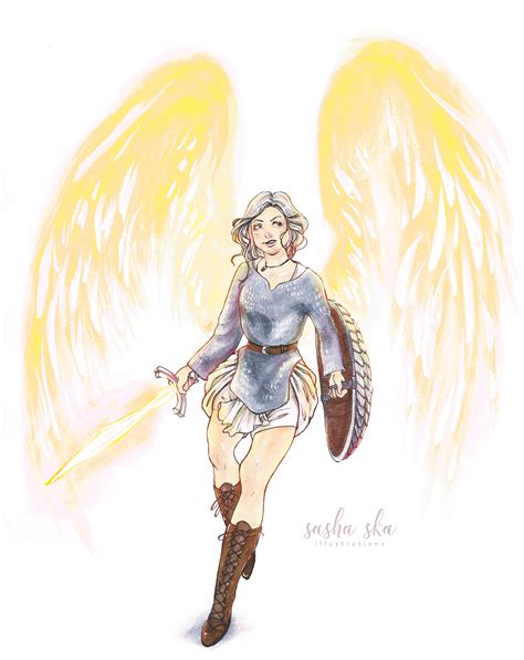 [OC] An Aasimar Paladin Character Artwort : r/DnD