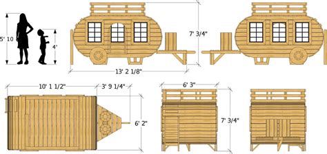 These Plans Help You Create The Cutest Little Play Camper For Your Kids