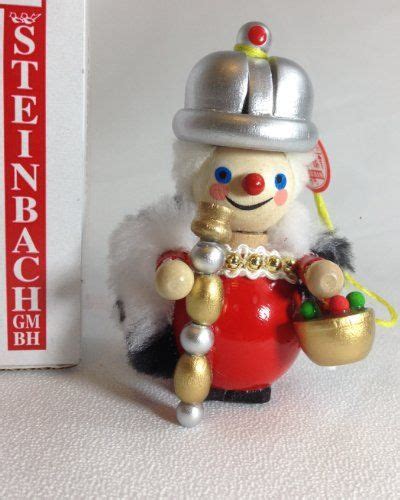 Steinbach Hand Made German Wooden Christmas Ornament Nutcracker Queen Royal | Christmas ...