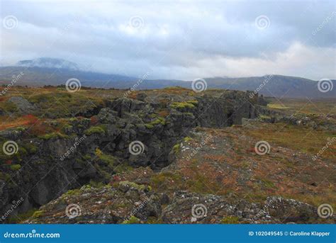 Earthquake Fissure, Iceland Stock Image - Image of fall, chasm: 102049545