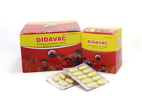 Diclofenac potassium tablets,Analgesic & Antipyretic