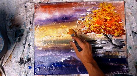 Easy Painting Techniques by Peter Dranitsin: New online acrylic landscape abstract art video ...