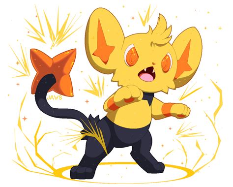 Shiny Shinx by Willow-Pendragon on DeviantArt