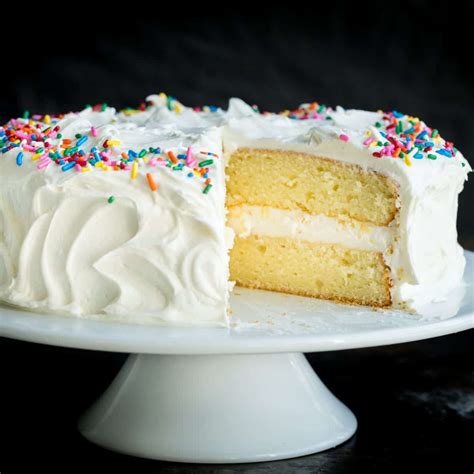 Vanilla Cake Recipe (VIDEO) - NatashasKitchen.com