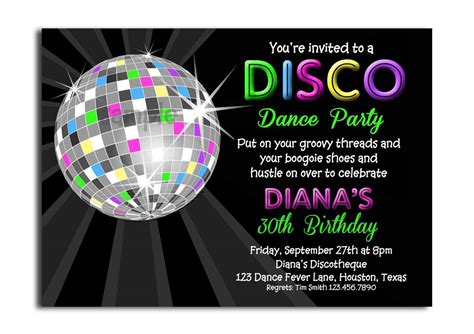 66 Customize Dance Party Invitation Template Download with Dance Party Invitation Template ...