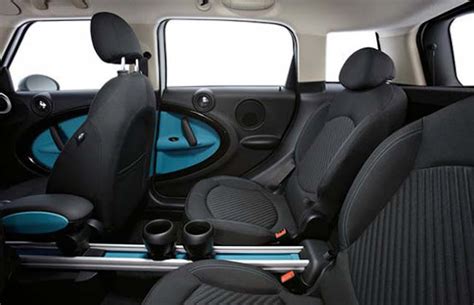 Burlappcar: Mini Countryman back seat