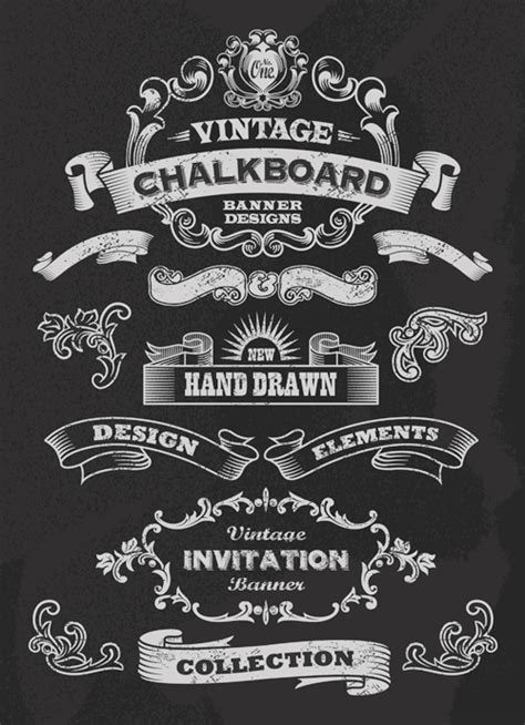 Vintage black and white labels with ornaments vector 04 free download