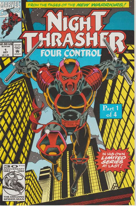 Night Thrasher Marvel Comics Covers, Marvel Comic Books, Comic Book Characters, Comic Heroes ...