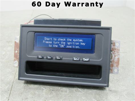 01-03 Mitsubishi Montero Dash Mounted Information Display Screen Monitor 7786 – Importapart