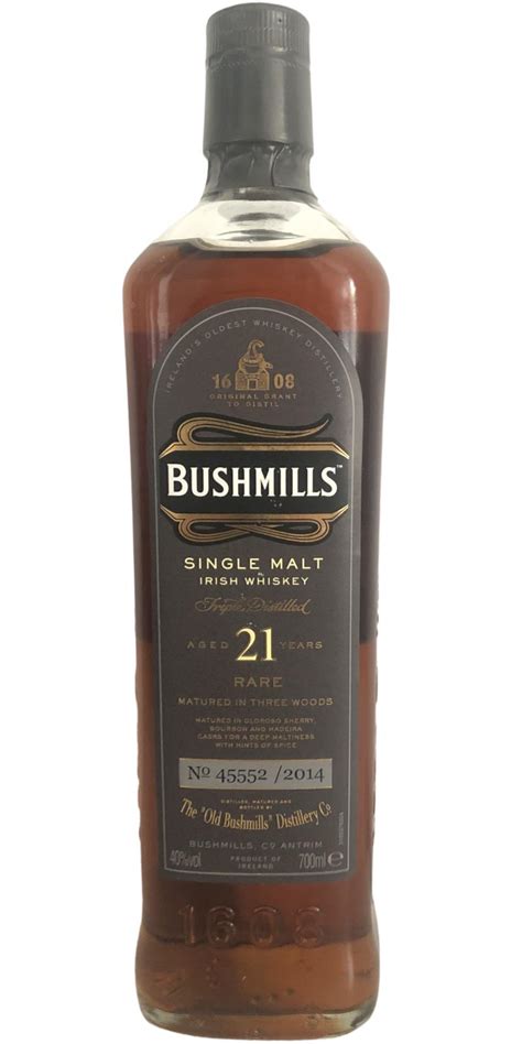 Bushmills 21-year-old - Ratings and reviews - Whiskybase