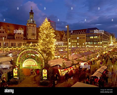 Leipzig germany christmas market hi-res stock photography and images - Alamy