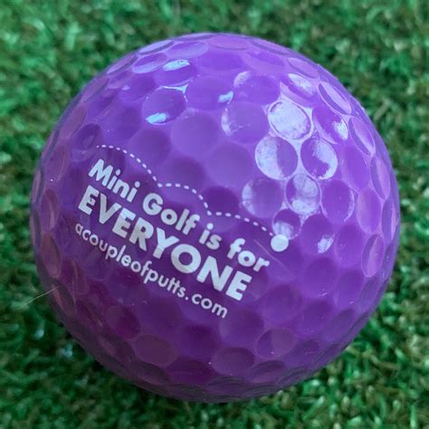 Mini Golf is for EVERYONE Golf Ball | A Couple of Putts