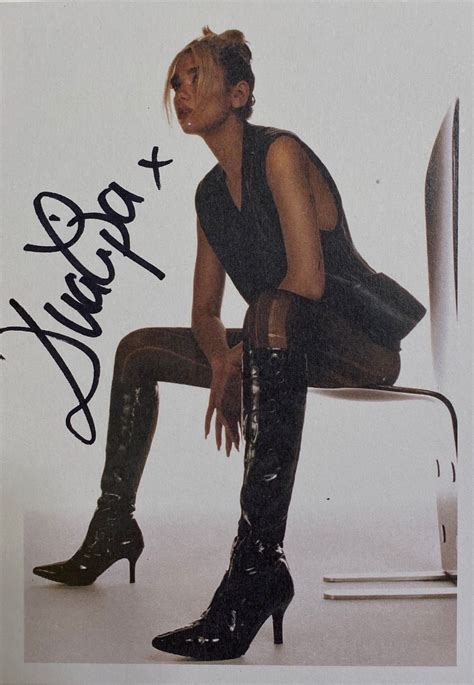 Dua Lipa Autograph Offical Card JSA