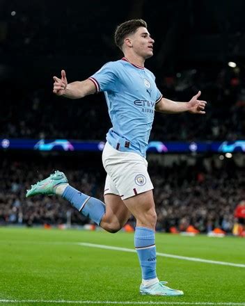 Julian Alvarez Manchester City Celebrates Scoring Editorial Stock Photo - Stock Image | Shutterstock