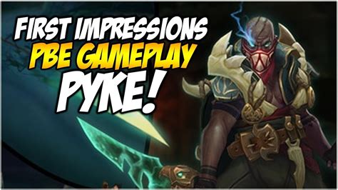 PYKE GAMEPLAY! IS HE SCARY OR NOT? (First Impressions) | League of ...