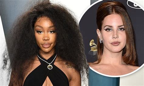 SZA is 'really hurt' over Lana Del Rey's rant and says black artists work to be seen as 'soft ...