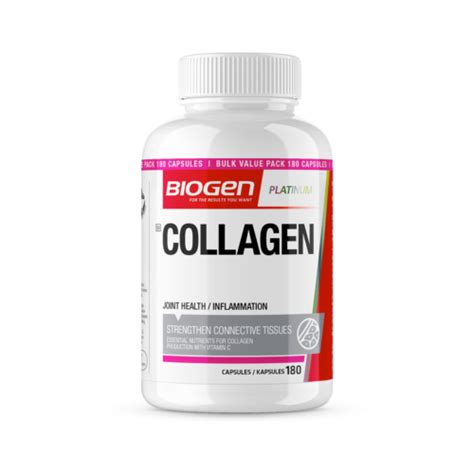 Collagen Bulk Value Pack - 180 Caps | | Biogen