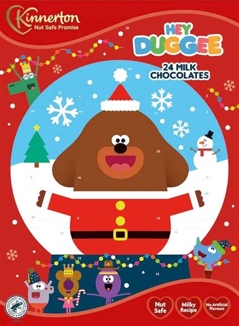 Hey Duggee Kinnerton Kids 40g Advent Calendar 2022 : Amazon.co.uk: Grocery