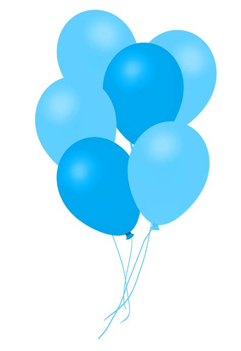 Blue Balloons Png Transparent - Over 1270 balloons png images are found ...