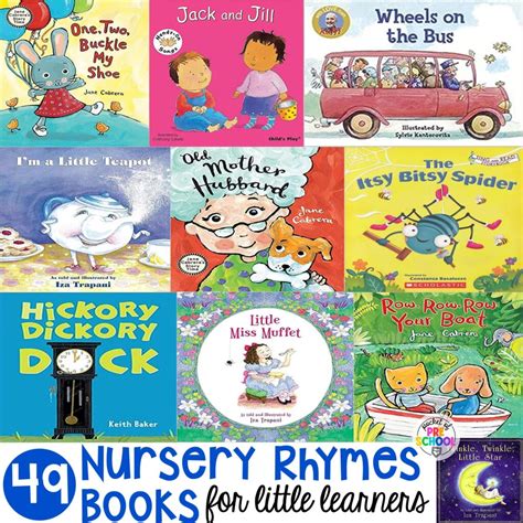 49 Nursery Rhyme Books for Little Learners - Pocket of Preschool