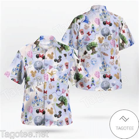 Wdw Park Hopper Disney Hawaiian Shirt - Tagotee