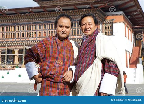 Bhutanese Man in Traditional Clothing, Thimphu, Bhutan Editorial Photo ...