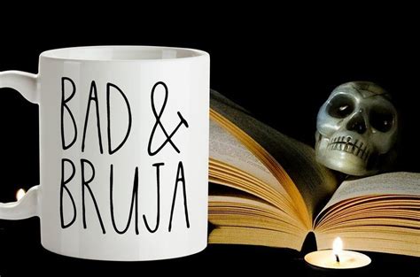 "Bad & Bruja". This listing is for an amazingly high quality BLACK or ...