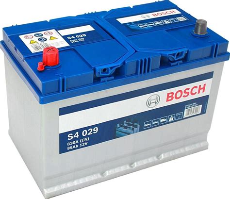 S4 029 Bosch Car Battery 12V 95Ah Type 250 S4029