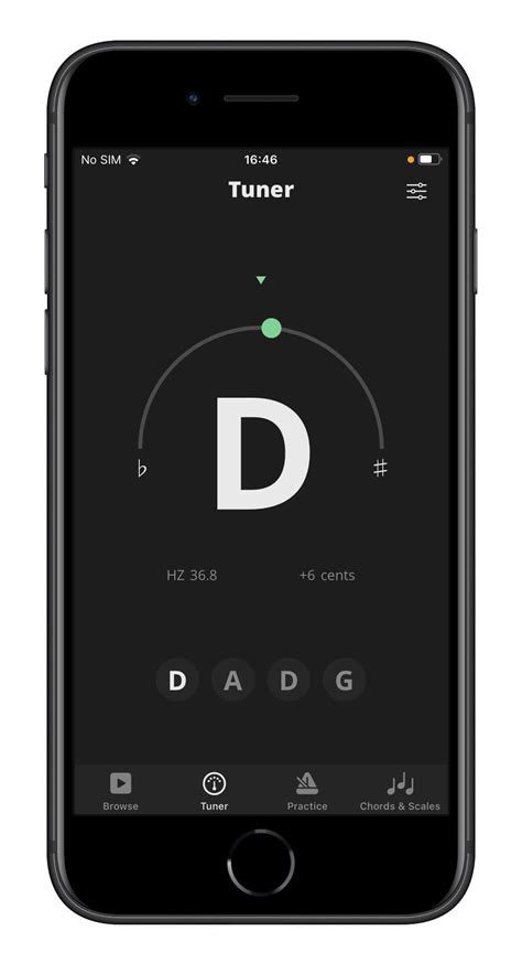 GuitarApp - Free Bass Tuner App for iOS