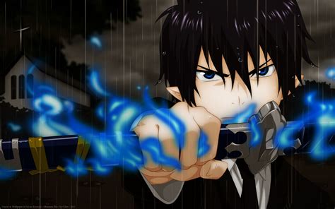 blue exorcist rin okumura-Anime character design desktop wallpaper ...