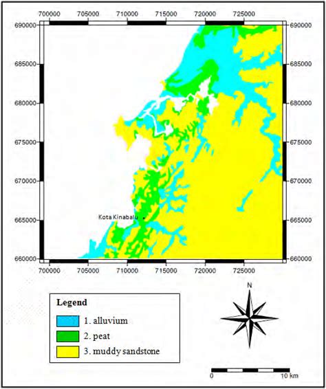 Lithology thematic map of the study area | Download Scientific Diagram